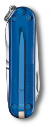Складной нож Victorinox Classic SD Deep Ocean, функций: 7, 58мм, коробка подарочная [0.6223.t2g]