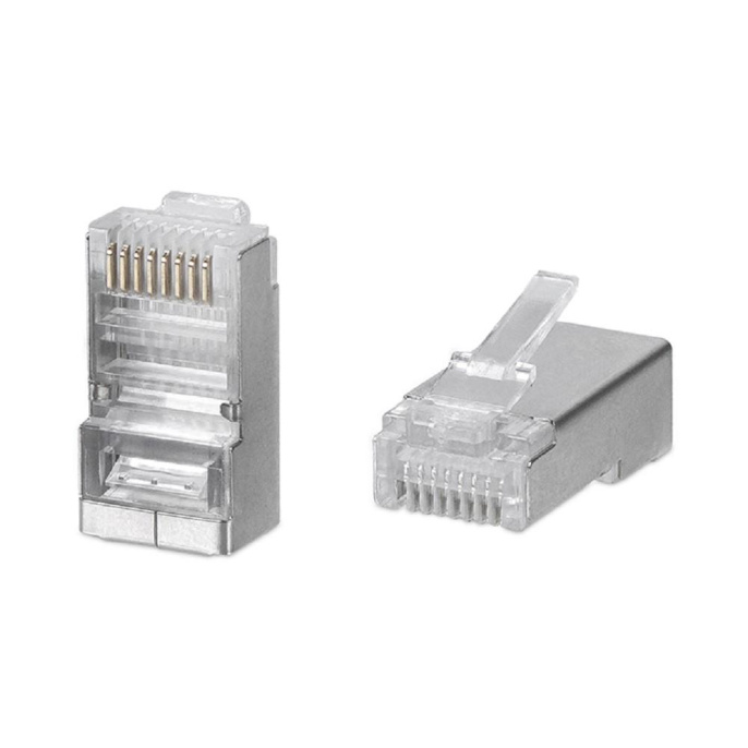 Коннектор Rj-45 Cabeus 8P8C-SH кат. 5е экранированный