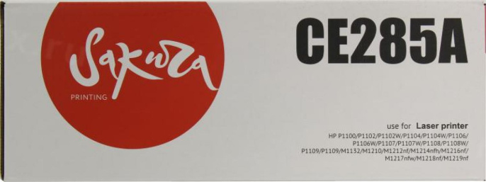 SAKURA PRINTING Картридж SAKURA CE285A для HP LJ P1100/2/4/6/7/8/9/M1132/1210/2/4/6/7/8/9 11197240