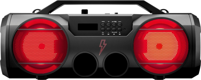 Колонка портативная URAL Молния 280, 28Вт, черный [урал молния 280]