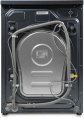 Стиральная машина KRAFT TCH-HDD8597SDB, с фронтальной загрузкой, 8кг, 1400об/мин, с паром, с сушкой, инверторная