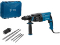 Перфоратор BULL BH 2602 в чем. 800 Вт, 3.0 Дж, 4 реж. + 2 зубила, 3 сверла, БЗП в комплекте 01045325