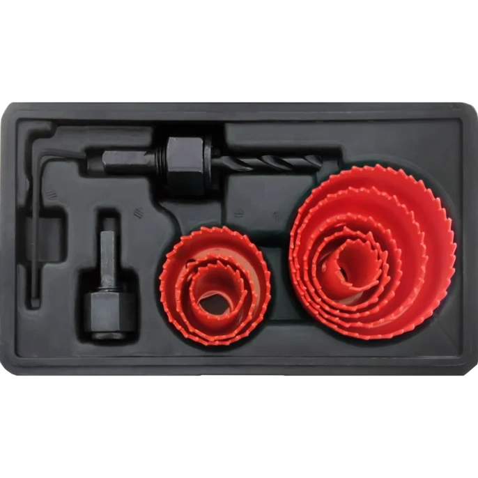 Набор кольцевых пил по дереву 19-67 мм, 11 предметов HEADROCK 294-530-19067