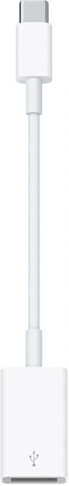 Переходник Apple A1632 MJ1M2FE/A USB f -USB Type-C m 0.11м белый