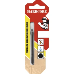 Сверло по керамической плитке 6 мм Hardcore 153006