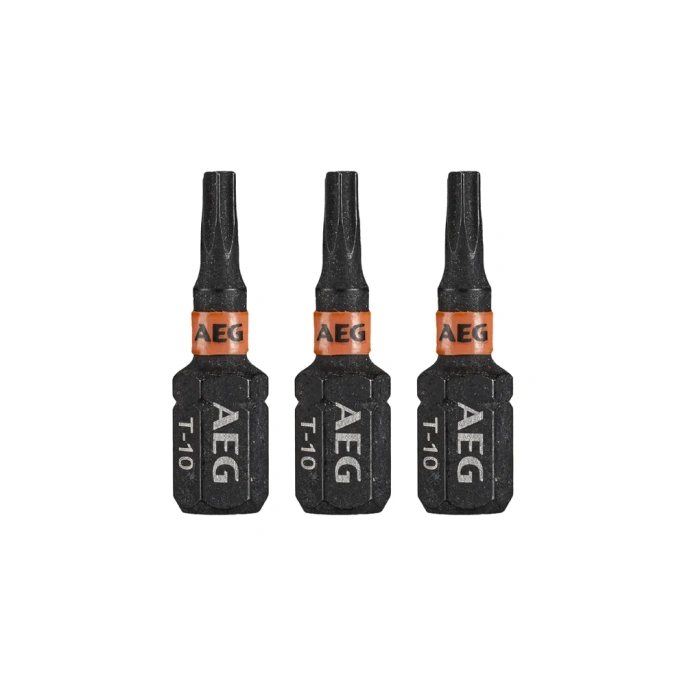 Биты ударные AAK253TX10 (3 шт; TX10; 25 мм) AEG 4932479173