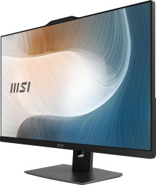Моноблок MSI Modern AM272P 1MA-1463XRU 27" Full HD Core 3 100U 1.2 8Gb SSD256Gb Graphics без ОС GbitEth WiFi BT 120W клавиатура мышь Cam черный 1920x1080 9S6-AF8241-1463