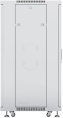 Cabeus SH-05C-18U60/60 Шкаф монтажный телекоммуникационный 19" напольный для распределительного и серверного оборудования 18U 600x600x988mm (ШхГхВ) передняя стеклянная и задняя сплошная металлическая двери, ручка с замком, цвет серый (RAL 7035)