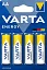 Батарея Varta Energy LR6 BL4 Alkaline AA (4шт) блистер