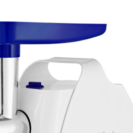 Мясорубка KitFort КТ-2112-1, белый / синий