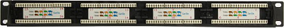 Коммутационная панель Patch Panel 19" 1U UTP 24 port кат.5e 5bites PPU55-07 разъём KRONE&110 (dual IDC)