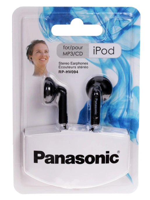 PANASONIC RP-HV094GU-K Наушники вставные вкладыши черные