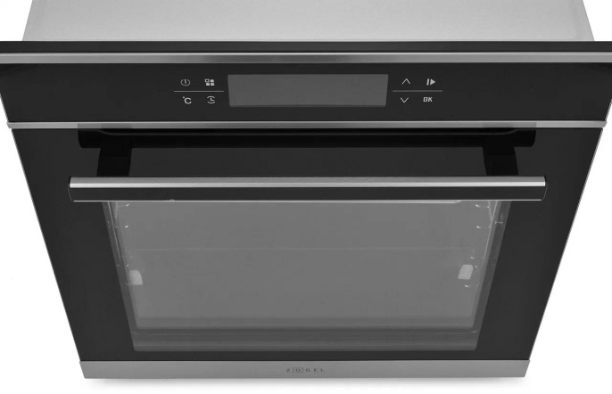Духовой шкаф Электрический Zugel ZOE601X нержавеющая сталь/черный