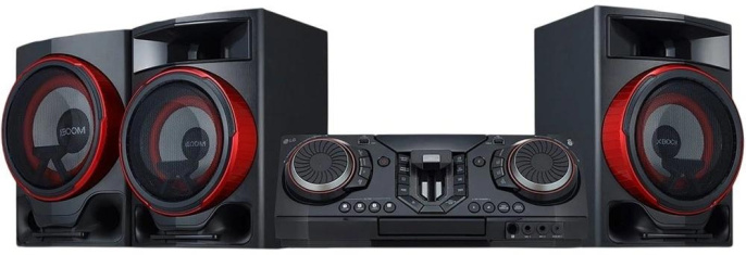 Минисистема LG CL88 черный 2900Вт FM USB BT CL88.DRUSLLX