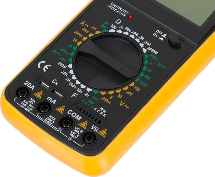 Мультиметр цифровой Ресанта DT 9205A, ручной