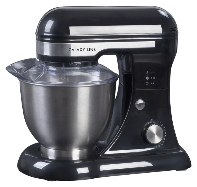 Миксер планетарный GALAXY LINE GL 2230, 700Вт, черный [гл2230лчерн]