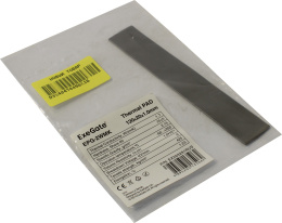 Термопрокладка ExeGate EPG-2WMK 20x120x1.0 mm, 1,7 Вт/ м•К , теплопроводящая клейкая двухсторонняя EX293281RUS