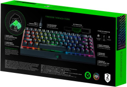 Игровая клавиатура Razer BlackWidow V3 Mini HyperSpeed Green Switch - Russian Layout/ Razer BlackWidow V3 Mini HyperSpeed Green Switch Gaming keyboard - Russian Layout