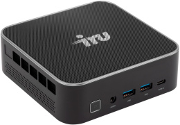 Неттоп IRU Tactio 323 Ryzen 3 3300U 2.1 8Gb SSD256Gb RX Vega 6 без ОС GbitEth WiFi BT 120W черный RUS 2164799