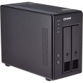 Полка расширения сетевого хранилища без дисков channel QNAP DAS TR-002 2-Bay 2.5/3.5 SATA Type-C USB 3.1 Gen 1 5 Gb/s Direct Attached Storage with Hardware RAID