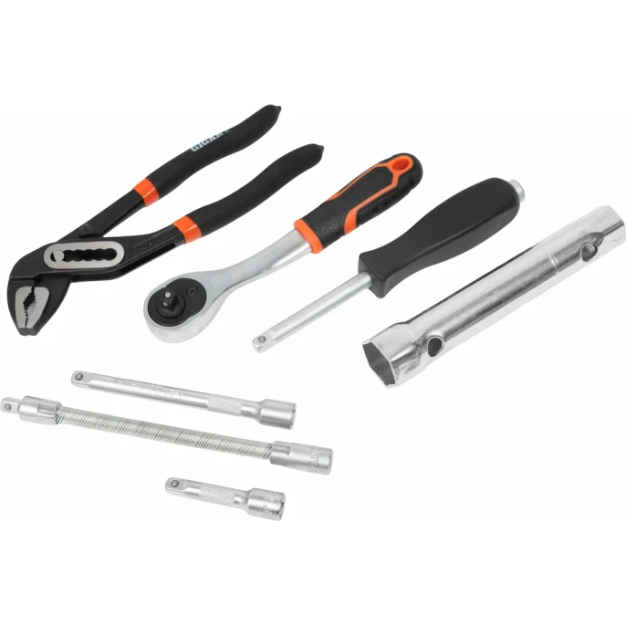 Набор головок Gigant 1/4 дюйма с инструментом в сумке, 37 предметов GAS-37