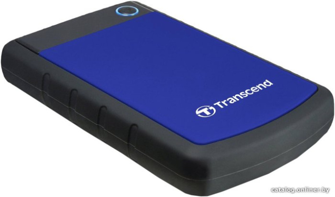 2ТБ Внешний диск HDD Transcend StoreJet 25H3 TS2TSJ25H3B, USB 3.0, синий