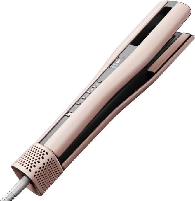 Выпрямитель Haier HHS-605 850Вт розовый макс.темп.:210С покрытие:керамико-кератиновое (FZ000UD00RU)