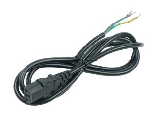Шнур питания ITK (PC-C13N-2M) C13 проводник.:3x1.5мм2 2м 230В 10А черный