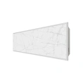 Отопительная панель STOUT WHITE STONE SCT 120x30, белый гранит/белый корпус SCT-00WW-012030 RG0093A6SV1070