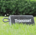Портативная колонка Tronsmart Trip 10W Grey технология SoundPulse, Bluetooth 5.3, 20 Гц-20 кГц, подсветка, встроенный микрофон, до 20 часоа воспроизведения, IPX7, голосовой помощник