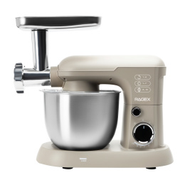 Кухонный комбайн RAGEX R106-110 11 в 1, 5.2 литра, 10 скоростей, 1500 Вт, бежевый