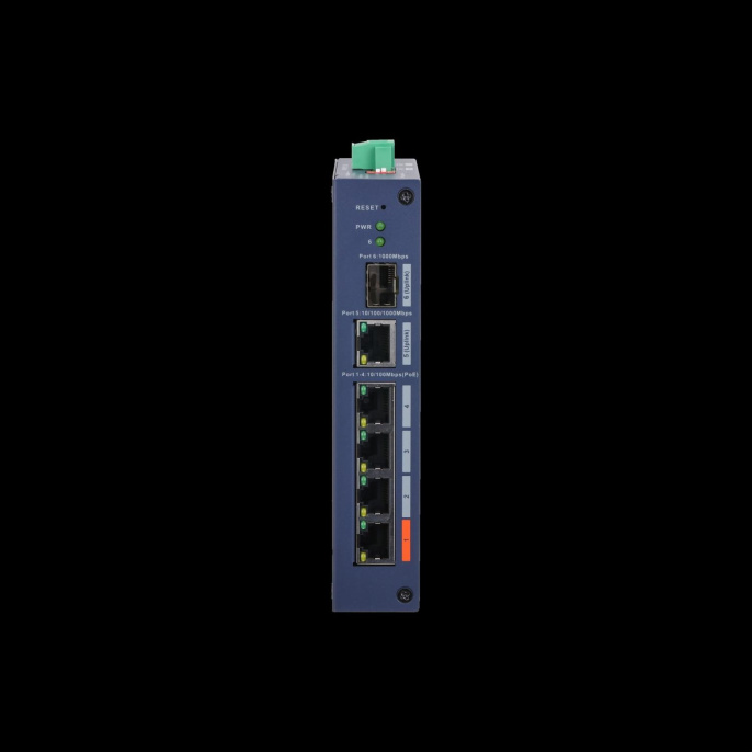 Коммутатор Dahua DH-CHS4106-4ET-60, управляемый