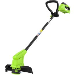 Аккумуляторный триммер GreenWorks 24V, 25 см, с 1хАКБ 2Ач и ЗУ 2107207SA