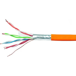  Cablexpert FPC-5051E-LSZH-4-CU Кабель Cablexpert RU FTP-LSZH 4x2x0.51, медный, кат.5e, однож., 305м, box, оранж