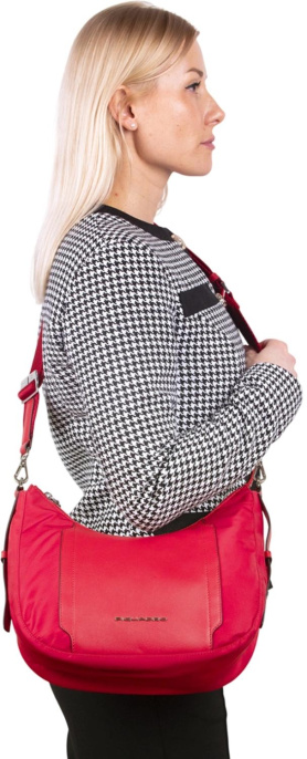 Сумка женская Piquadro Lyra BD6657W92T/R красный ткань/натур.кожа