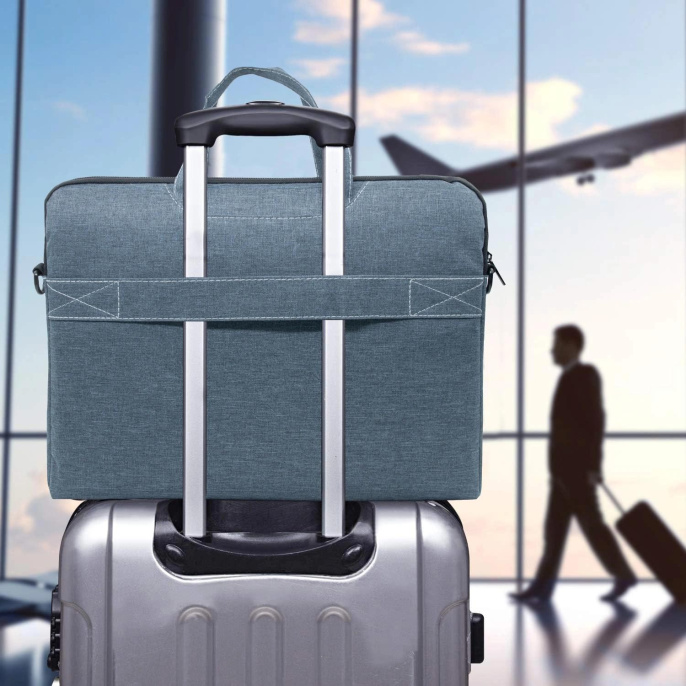 Сумка для ноутбука 15.6" PortCase KCB-165 Grey, Универсальный