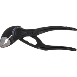 Переставные клещи Knipex Cobra XS, 24 мм (1"), 100 мм, серые, KN-8700100BK