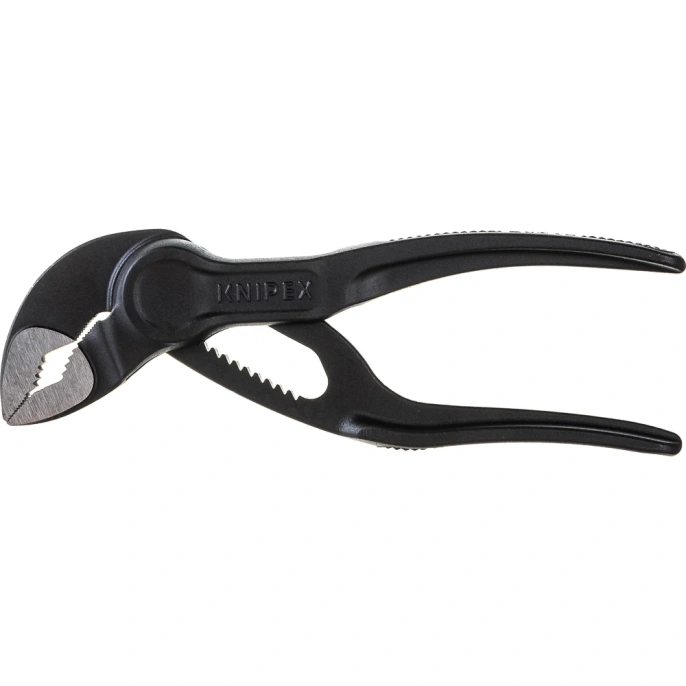 Переставные клещи Knipex Cobra XS, 24 мм (1"), 100 мм, серые, KN-8700100BK
