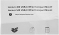 Мышь Lenovo 540 синий оптическая 2400dpi USB 3but GY51D20878