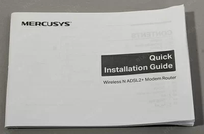 Mercusys MW300D N300 Wi-Fi роутер с ADSL2+ модемом