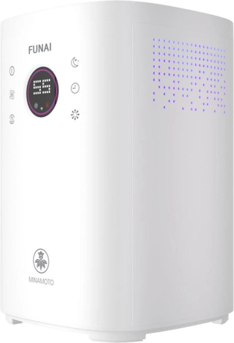 Увлажнитель воздуха ультразвуковой Funai USH-MNE450/4.0(WT),  4л,  белый