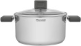 Кастрюля 3.1л Rondell Quadro RDS-1596, нержавеющая сталь, с крышкой