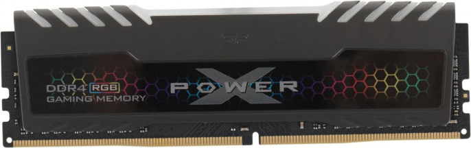 Память DDR4 8GB 3600MHz Silicon Power SP008GXLZU360BSB Xpower Turbine RGB RTL Gaming PC4-28800 CL18 DIMM 260-pin 1.35В kit single rank с радиатором Ret
