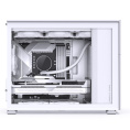 Корпус без блока питания Case JONSBO D31 MESH, Mini-Tower, TG, no fan, 1xUSB-A 3.2 + 1xUSB-C 3.2, mATX, mDTX, mITX White (D31 MESH White)