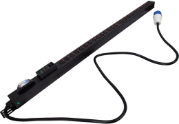 Блок распределения питания PDU Powercom PDU-32AV24-14C3-10C9-1P 1918825