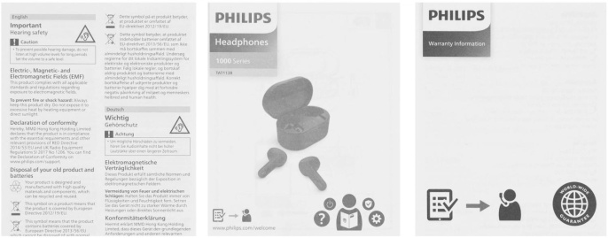 Гарнитура вкладыши Philips TAT1138WT/00 белый беспроводные bluetooth в ушной раковине