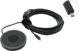 Микрофон Logitech MeetUp,  черный [989-000405]