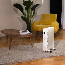 Радиатор масляный Timberk Home Intellect T-OR2009-F10E-WF 2000Вт белый