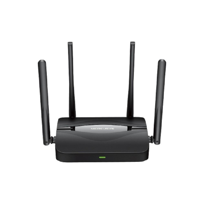 Wi-Fi роутер MERCUSYS MR25BE,  Wi-Fi 7,  BE3600,  2.4/5ГГц, 3 LAN,  черный