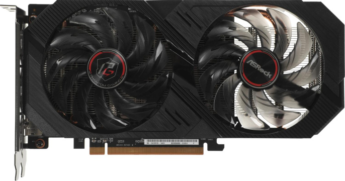 Видеокарта Asrock PCI-E 4.0 RX6500XT PGD 4GO AMD Radeon RX 6500XT 4Gb 64bit GDDR6 2365/18000 HDMIx1 DPx1 HDCP Ret